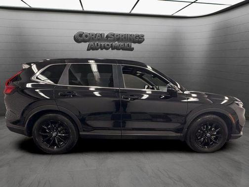 Black 2025 Honda CR-V Hybrid Sport