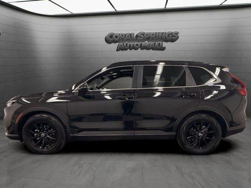 Black 2025 Honda CR-V Hybrid Sport