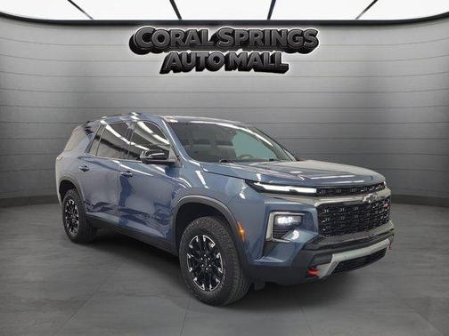Lakeshore Blue Metallic 2025 Chevrolet Traverse Z71