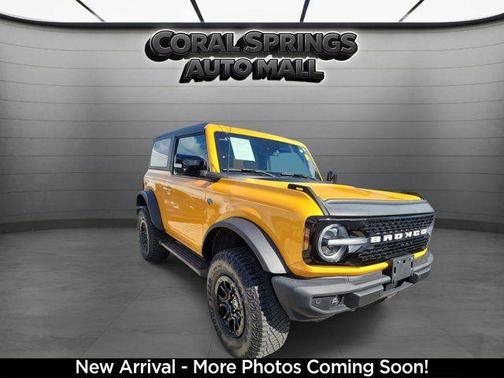 Orange Metallic 2021 Ford Bronco Wildtrak
