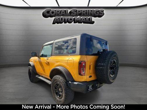 Orange Metallic 2021 Ford Bronco Wildtrak