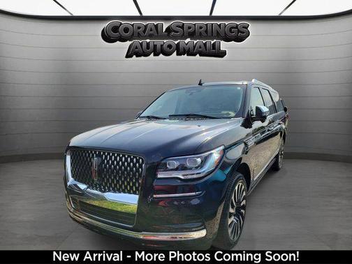 Black Metallic 2024 Lincoln Navigator L Black Label