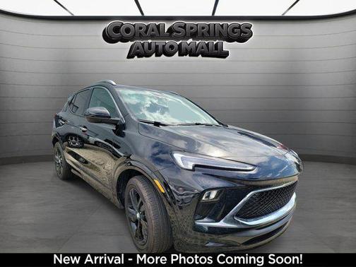 Ebony Twilight Metallic 2025 Buick Encore GX Sport Touring