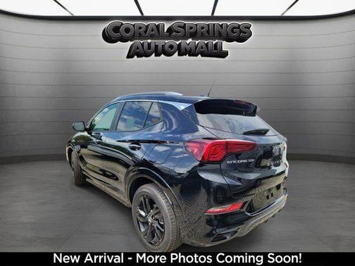 Ebony Twilight Metallic 2025 Buick Encore GX Sport Touring