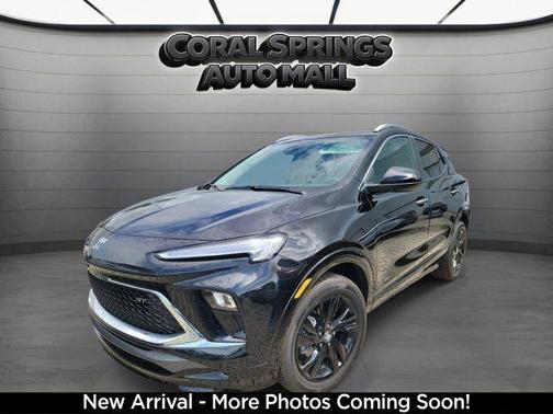 Ebony Twilight Metallic 2025 Buick Encore GX Sport Touring