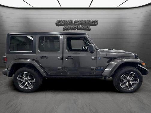 Granite Crystal Clearcoat Metallic 2024 Jeep Wrangler 4xe Sport