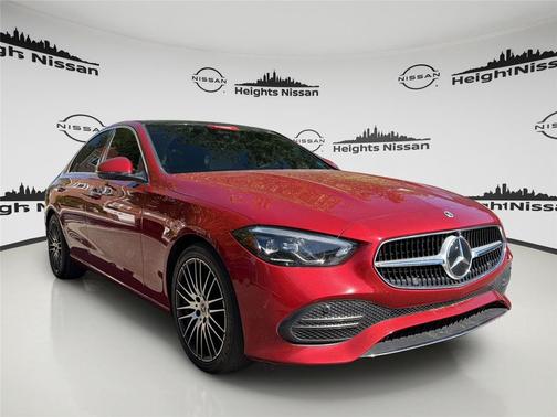 MANUFAKTUR Cardinal Red Metallic 2023 Mercedes-Benz C-Class C 300 4MATIC