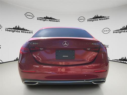 MANUFAKTUR Cardinal Red Metallic 2023 Mercedes-Benz C-Class C 300 4MATIC