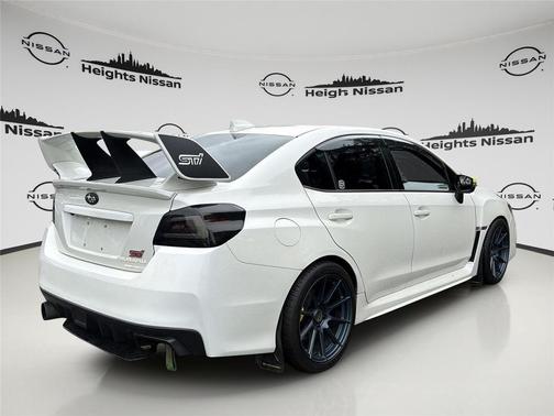 Crystal White Pearl 2018 Subaru WRX STI Limited