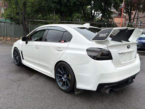 Crystal White Pearl 2018 Subaru WRX STI Limited