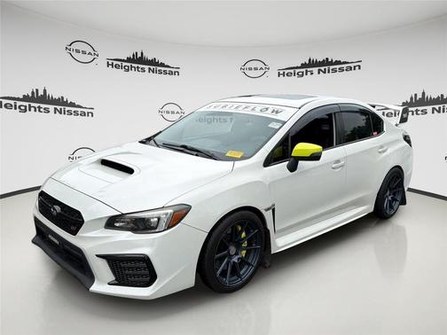 Crystal White Pearl 2018 Subaru WRX STI Limited