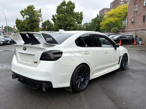 Crystal White Pearl 2018 Subaru WRX STI Limited