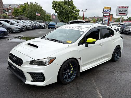 Crystal White Pearl 2018 Subaru WRX STI Limited