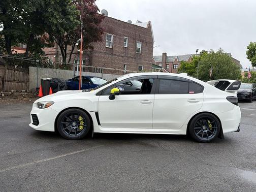 Crystal White Pearl 2018 Subaru WRX STI Limited