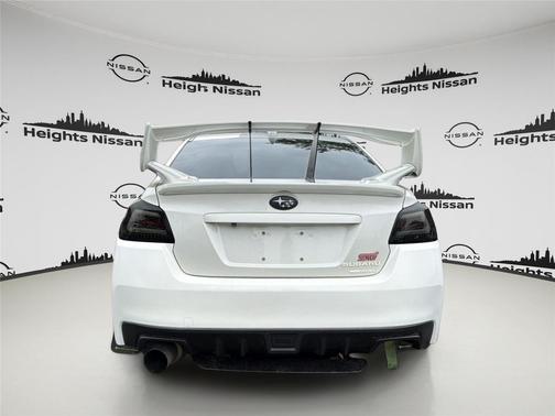 Crystal White Pearl 2018 Subaru WRX STI Limited