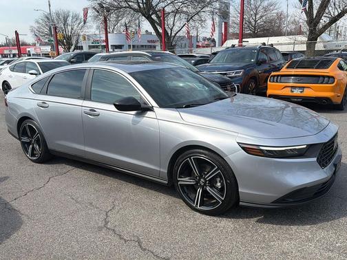 Lunar Silver Metallic 2023 Honda Accord Hybrid Sport