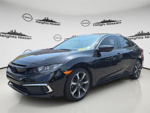 Crystal Black Pearl 2020 Honda Civic LX