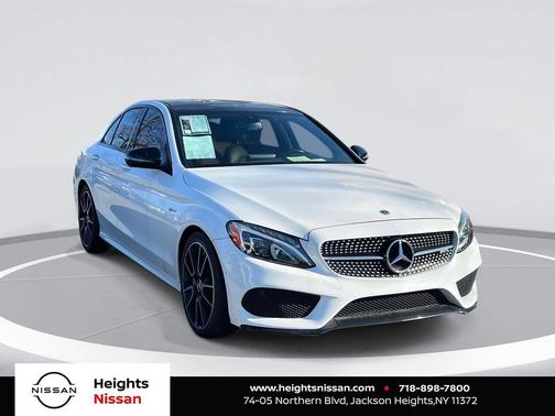 Polar White 2018 Mercedes-Benz AMG C 43 4MATIC