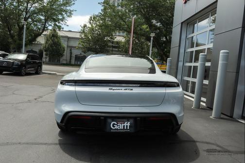 White 2022 Porsche Taycan GTS