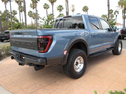 Azure Gray Metallic Tri-Coat 2023 Ford F-150 Raptor