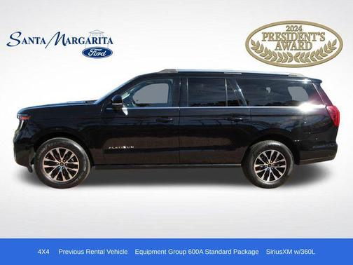 Black Metallic 2025 Ford Expedition Max Platinum