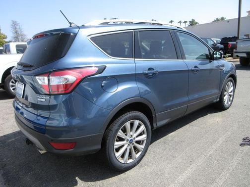Blue Metallic 2018 Ford Escape Titanium