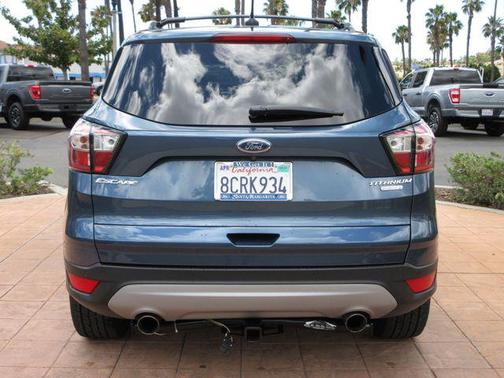 Blue Metallic 2018 Ford Escape Titanium
