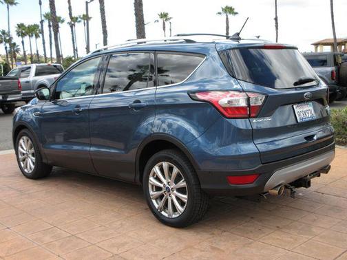 Blue Metallic 2018 Ford Escape Titanium