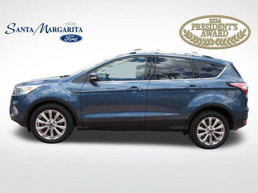 Blue Metallic 2018 Ford Escape Titanium