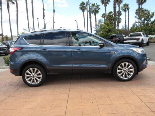 Blue Metallic 2018 Ford Escape Titanium