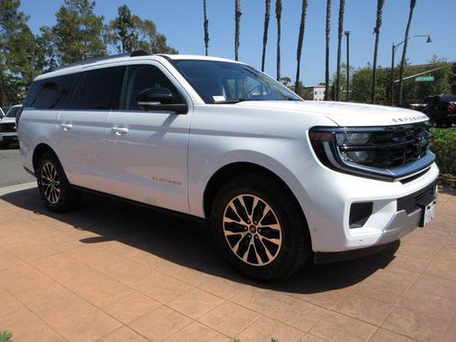 Oxford White 2025 Ford Expedition Max Platinum