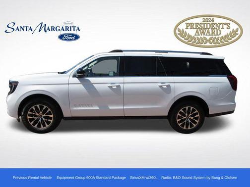 Oxford White 2025 Ford Expedition Max Platinum
