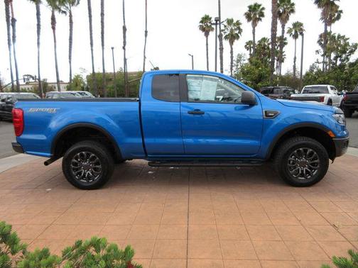 Velocity Blue Metallic 2023 Ford Ranger XLT
