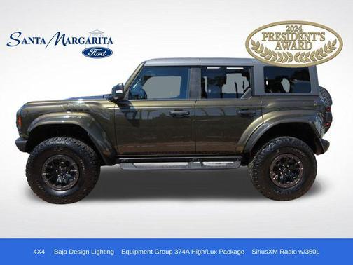 Shelter Green Metallic 2024 Ford Bronco Raptor