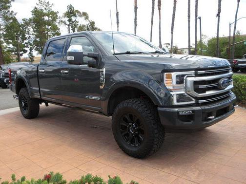 Lithium Gray Metallic 2021 Ford F-350 Platinum