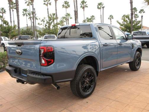 Azure Gray Metallic Tri-Coat 2025 Ford Ranger XLT