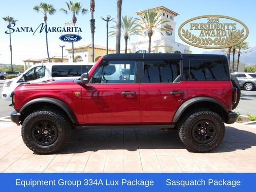 Ruby Red Metallic Tinted Clearcoat 2025 Ford Bronco Badlands