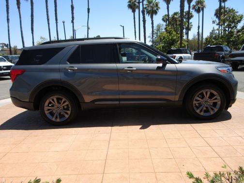 Carbonized Gray Metallic 2023 Ford Explorer XLT