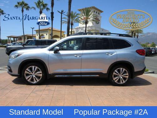 Ice Silver Metallic 2021 Subaru Ascent Limited 8-Passenger