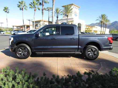 Smoked Quartz Metallic Tinted Clearcoat 2022 Ford F-150 Lightning LARIAT