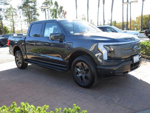 Smoked Quartz Metallic Tinted Clearcoat 2022 Ford F-150 Lightning LARIAT