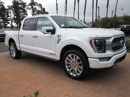 Star White Metallic Tri-Coat 2023 Ford F-150 Limited