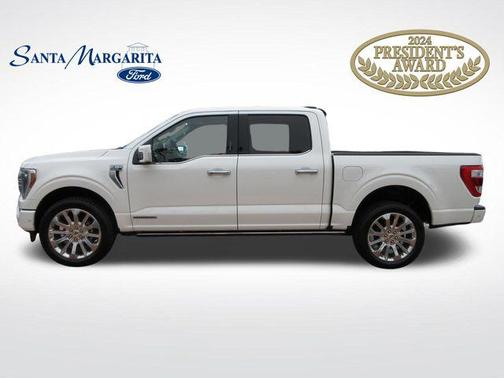 Star White Metallic Tri-Coat 2023 Ford F-150 Limited
