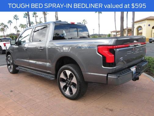 Carbonized Gray Metallic 2023 Ford F-150 Lightning Platinum