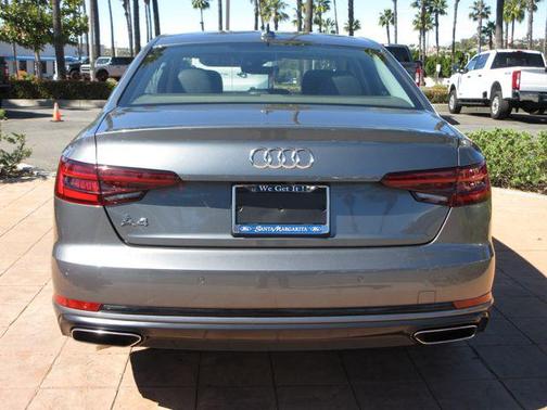 Monsoon Gray Metallic 2019 Audi A4 2.0T Titanium Premium