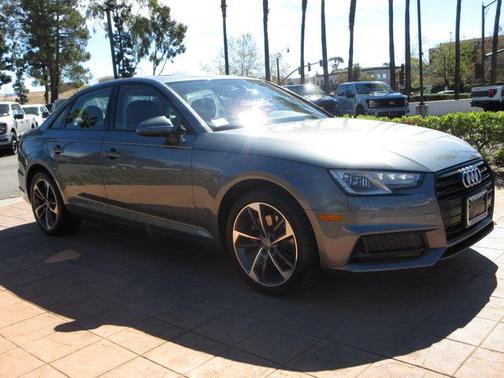 Monsoon Gray Metallic 2019 Audi A4 2.0T Titanium Premium