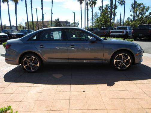Monsoon Gray Metallic 2019 Audi A4 2.0T Titanium Premium