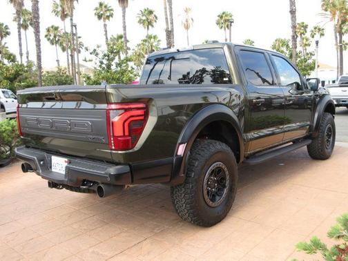 Shelter Green 2025 Ford F-150 Raptor