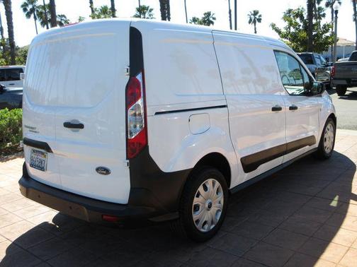 Frozen White 2022 Ford Transit Connect XL Cargo Van