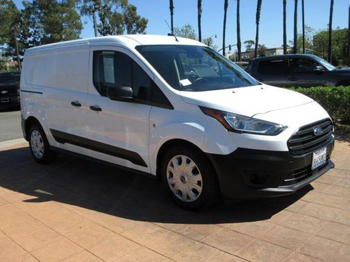 Frozen White 2022 Ford Transit Connect XL Cargo Van